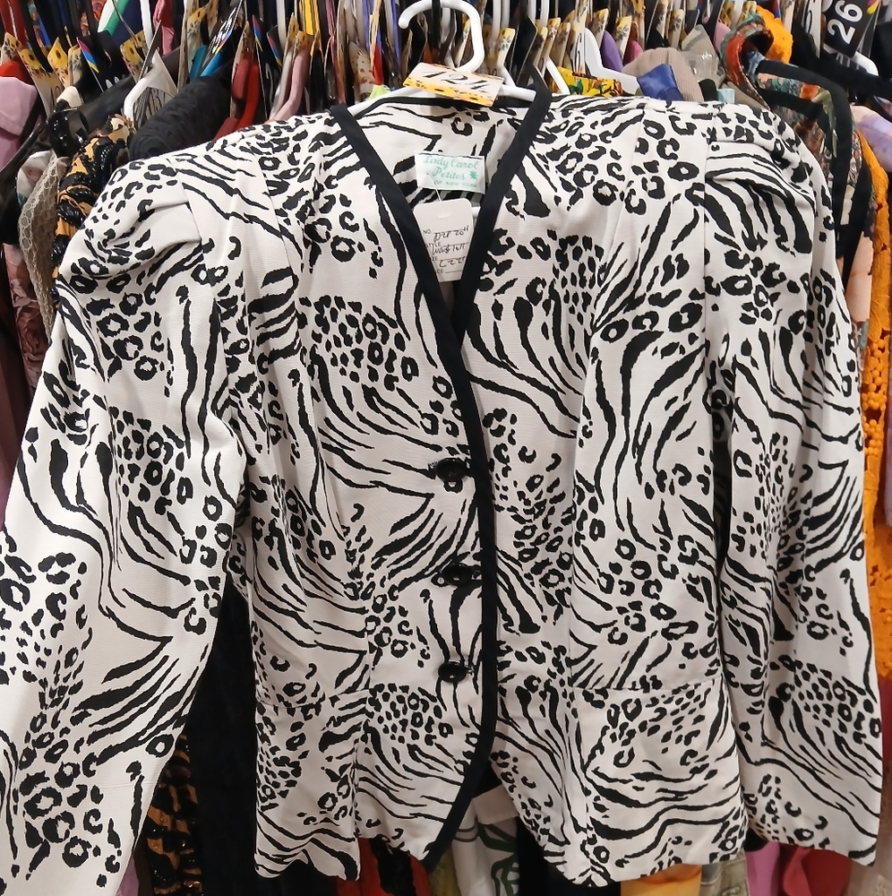 Peplum style blazer